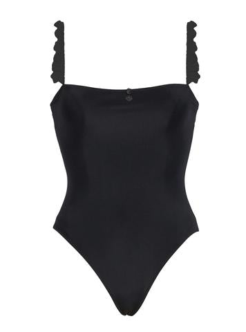 Ruffle Strap One Piece