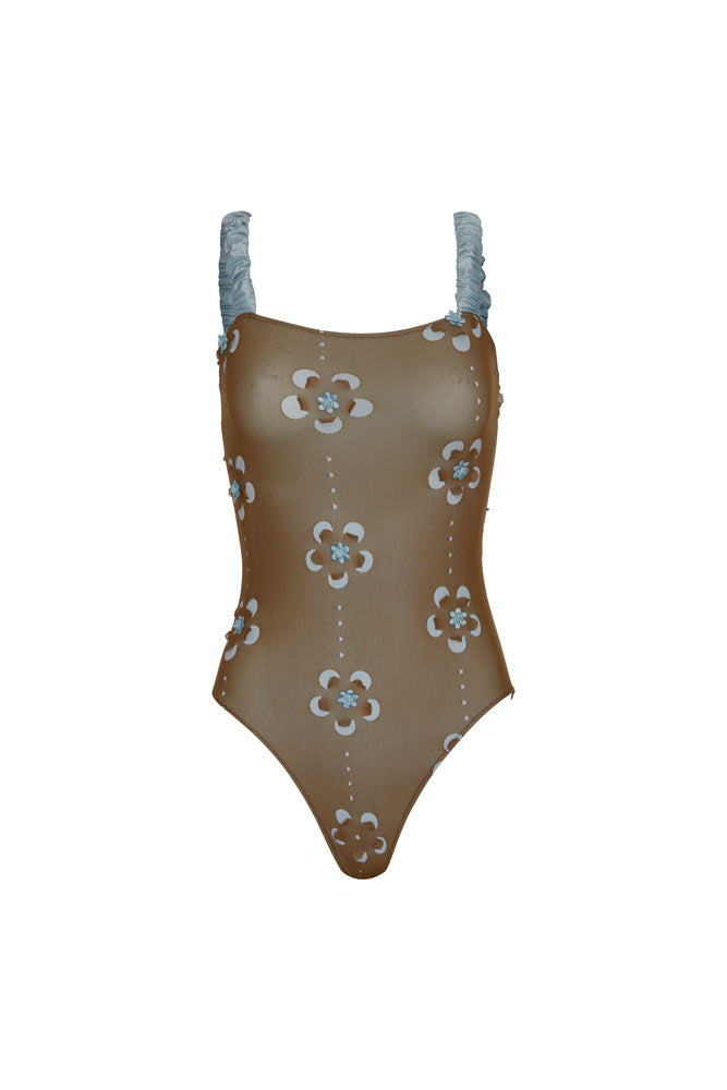 Maillot De Bain Une Pièce Roxana Salehoun - Taille S, Blanc, Neuf Avec étiquettes, Made In USA